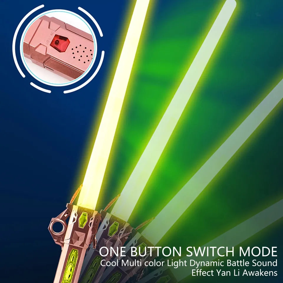 RGB color changing lightsaber kids toy